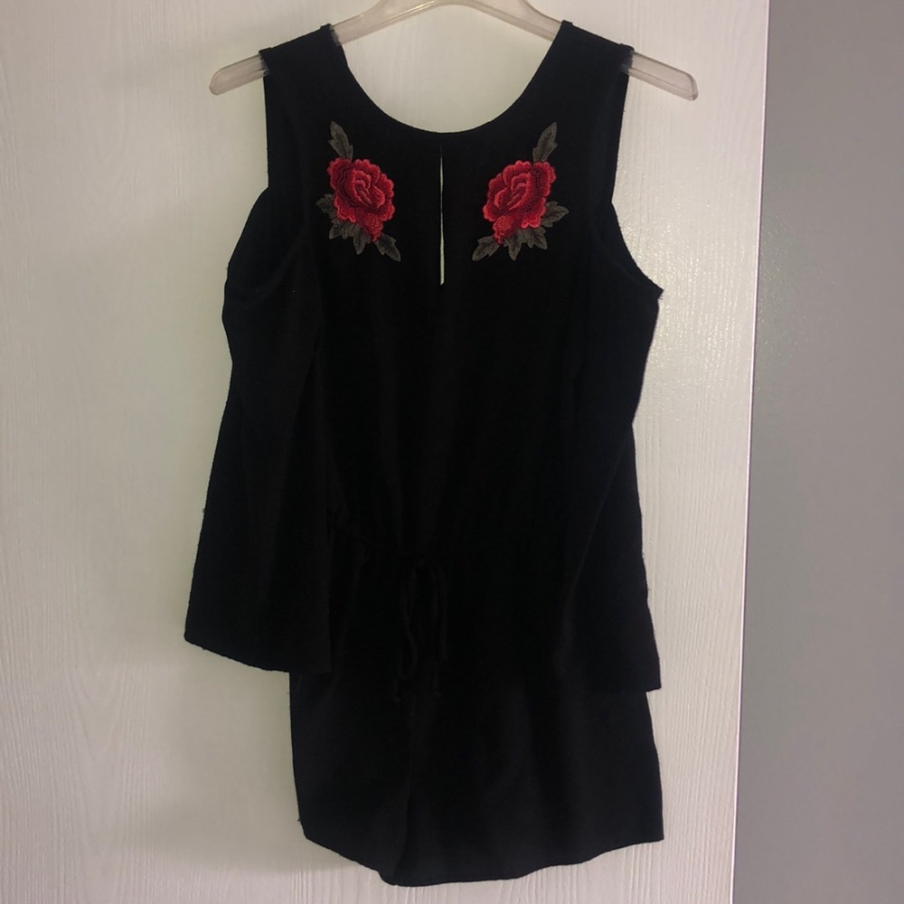 Black Jumpsuit Romper